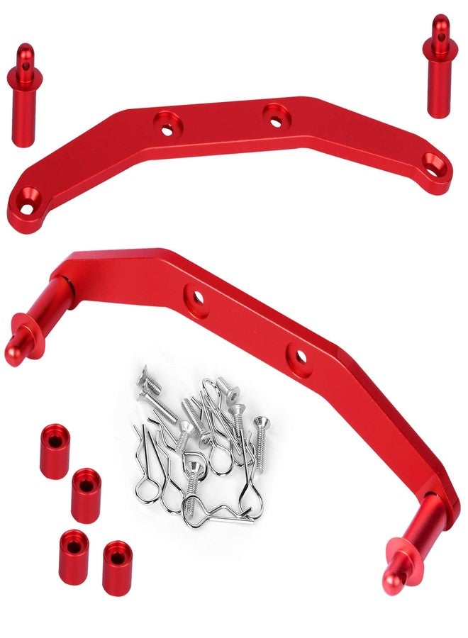 ARRCat Body Post Extensions,Aluminum Front & Rear Body Mount Post Set for 1/10 Slash 4X4 /Stampede 4X4 VXL,RC Hops Up Upgrades Parts for Stampede 4X4 VXL/Slash 4X4 VXL,Replace 6815R,Navy Blue - Image 1